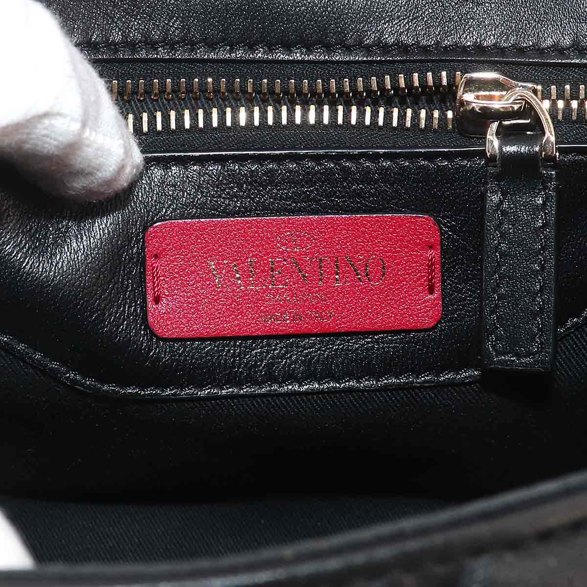 Candy Studs VLTN 2way Hand Shoulder Bag Leather