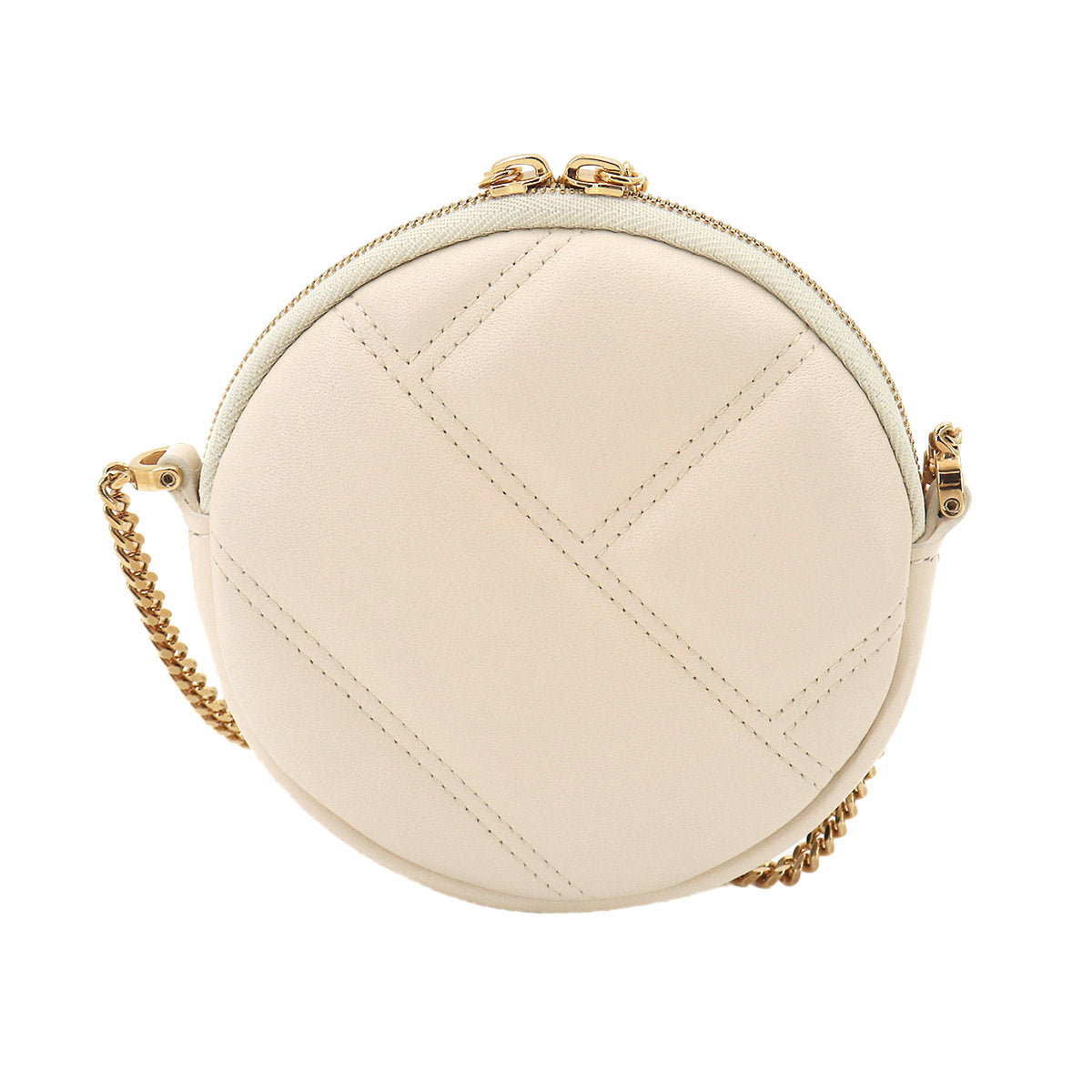 Serpenti Cabochon Mini Shoulder Bag Leather White