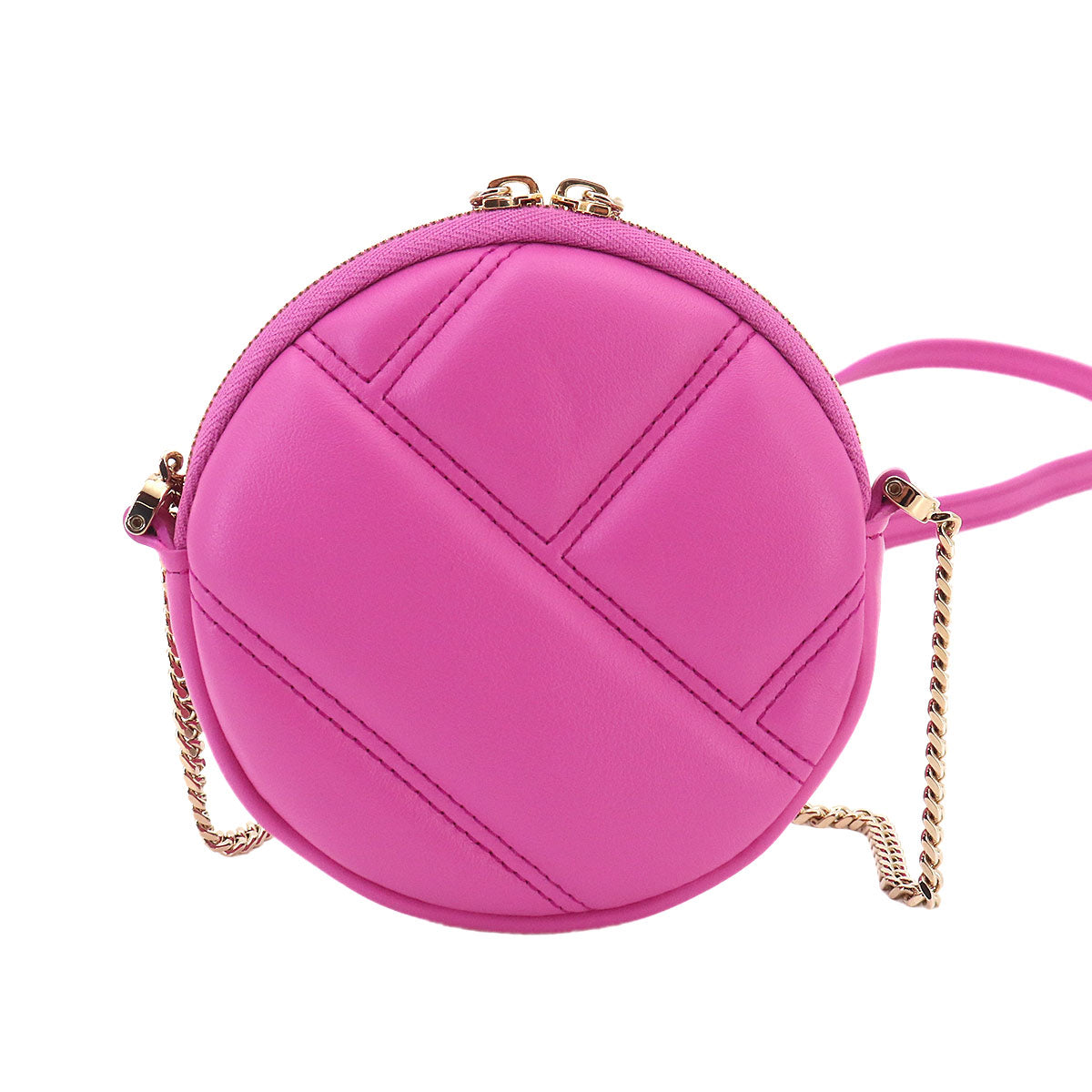 Serpenti Cabochon Mini Shoulder Bag Leather Pink