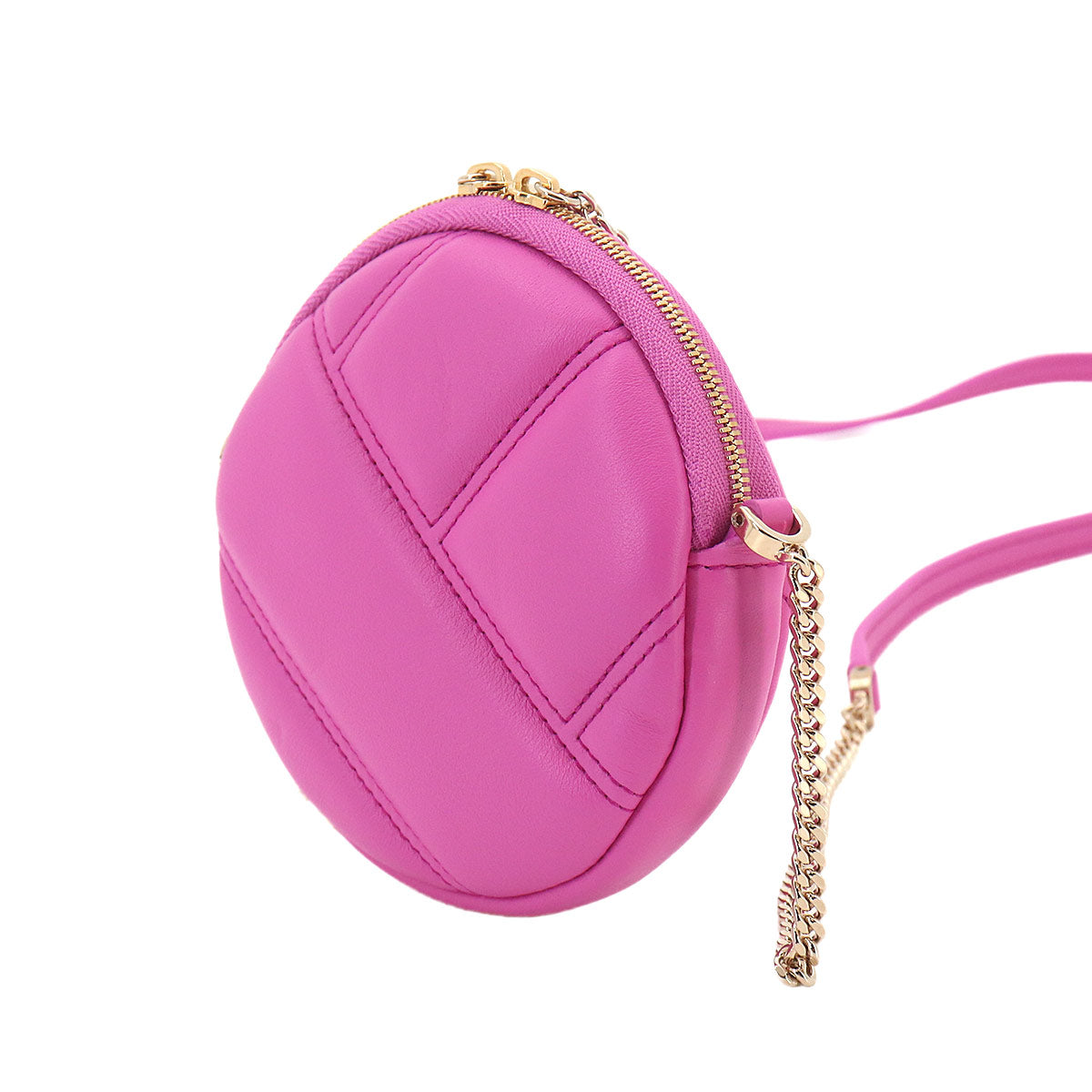 Serpenti Cabochon Mini Shoulder Bag Leather Pink