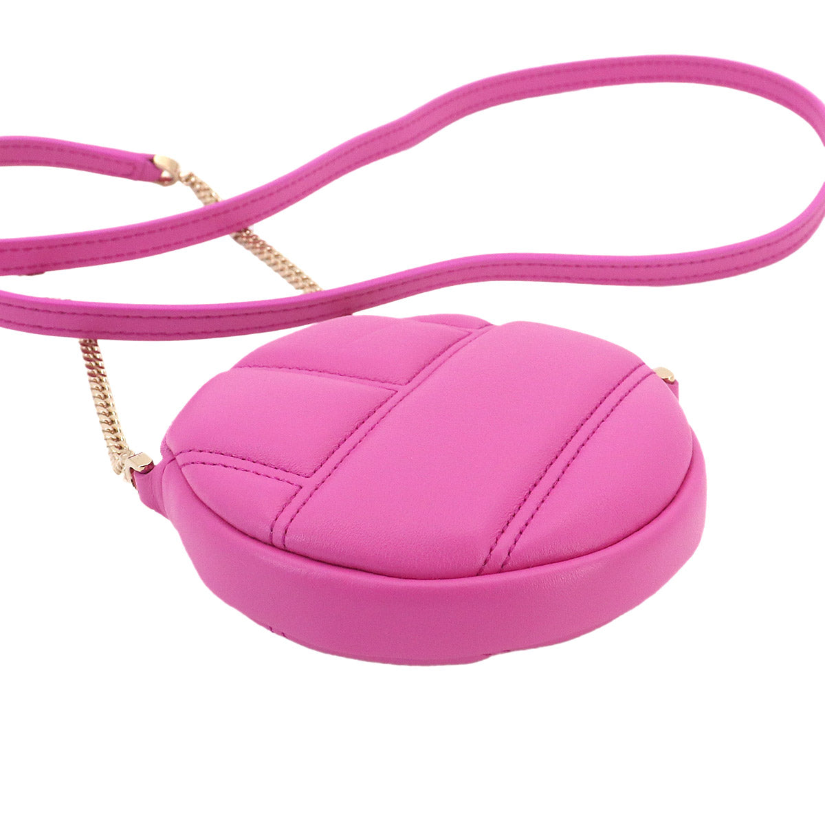 Serpenti Cabochon Mini Shoulder Bag Leather Pink