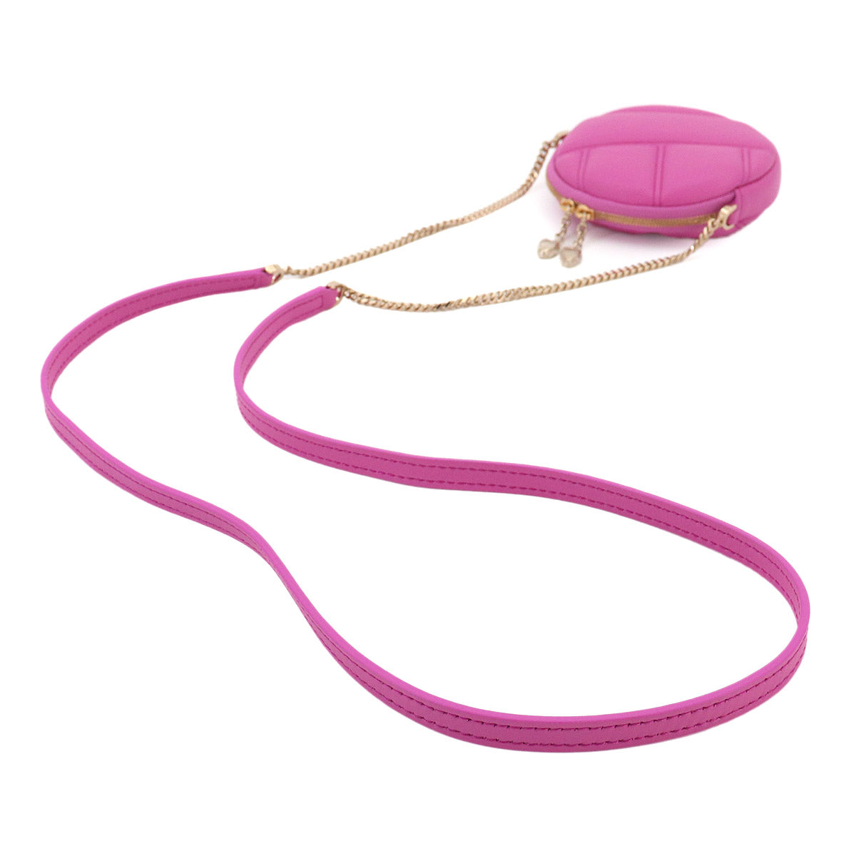 Serpenti Cabochon Mini Shoulder Bag Leather Pink