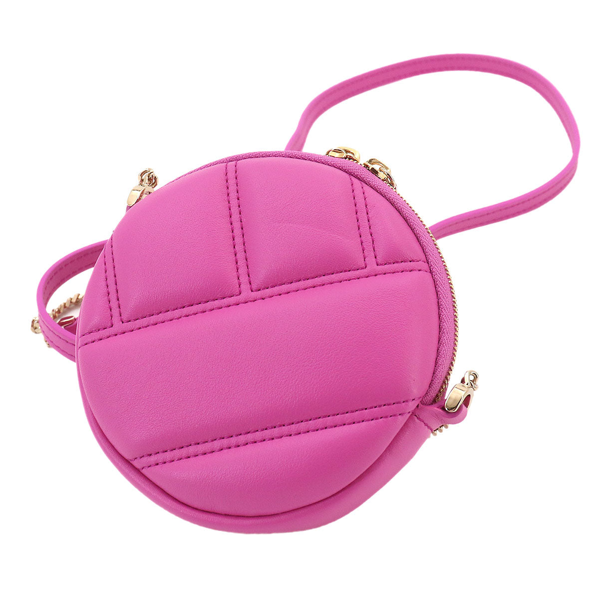 Serpenti Cabochon Mini Shoulder Bag Leather Pink