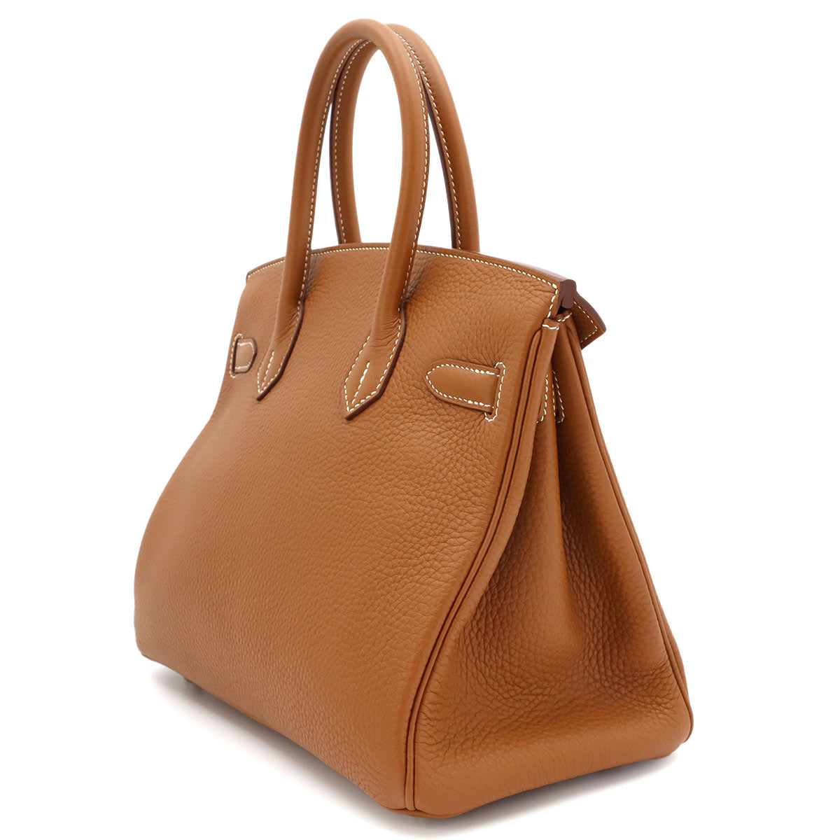 Birkin 30 Taurillon Clemence Gold Hand Bag Purse