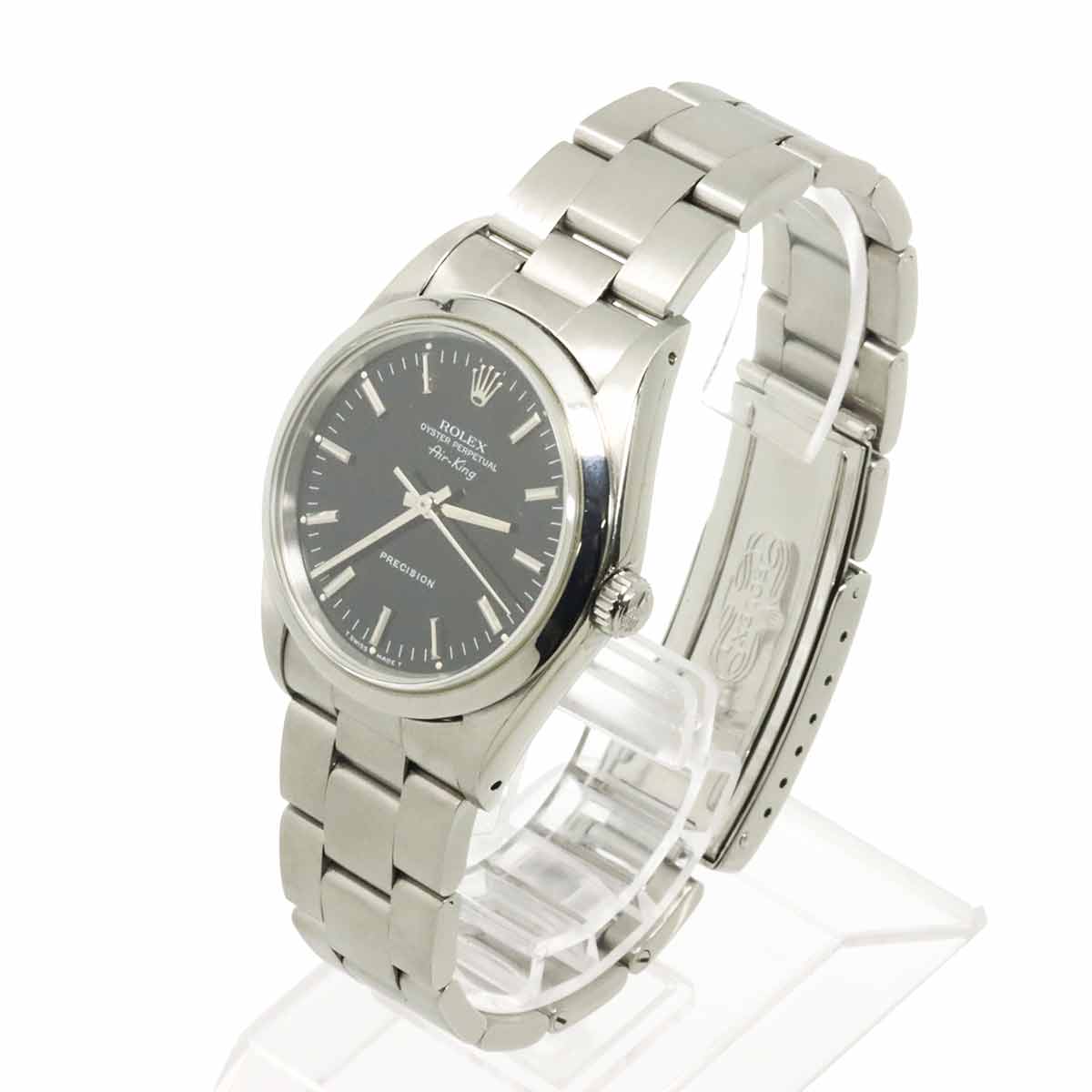 Air King 14000 Serial E Automatic Black Dial Mens Watch
