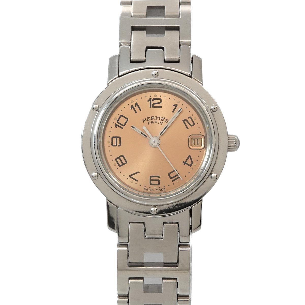 Clipper CL4 210 Date Pink Dial Quarts Ladies Watch