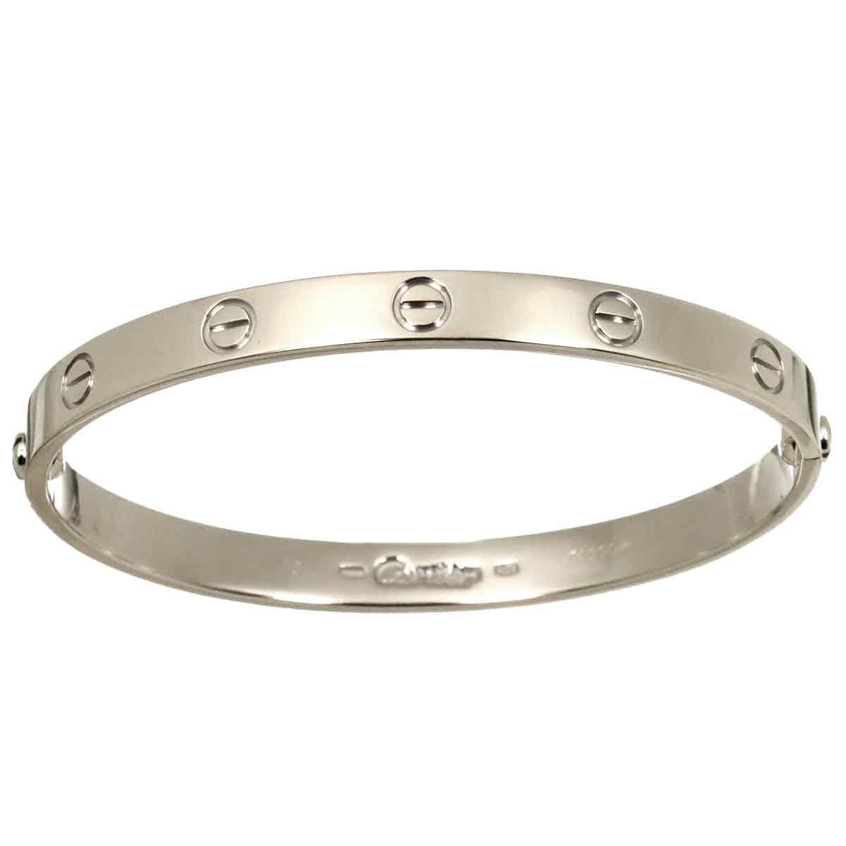 Love Bracelet Bangle 18K WG 750 Size18