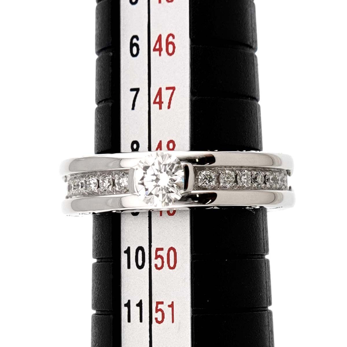 Diamond 0.31ct D/VS1 Ring 18K WG size49 4.5-4.75(US)