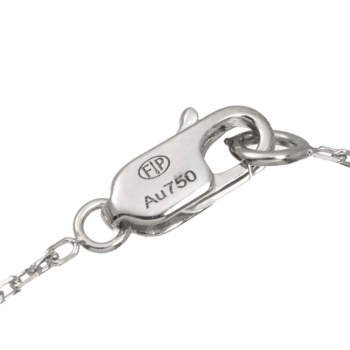 Force10 Diamond Necklace Small 18K White Gold 750