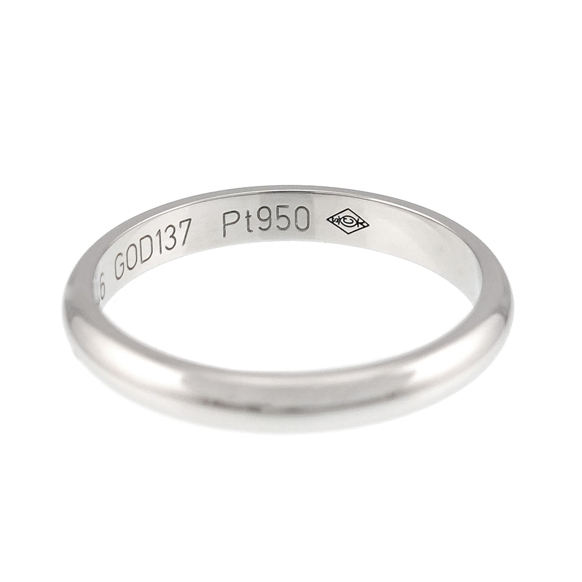 Classic Ring Platinum Size46 3.75(US)