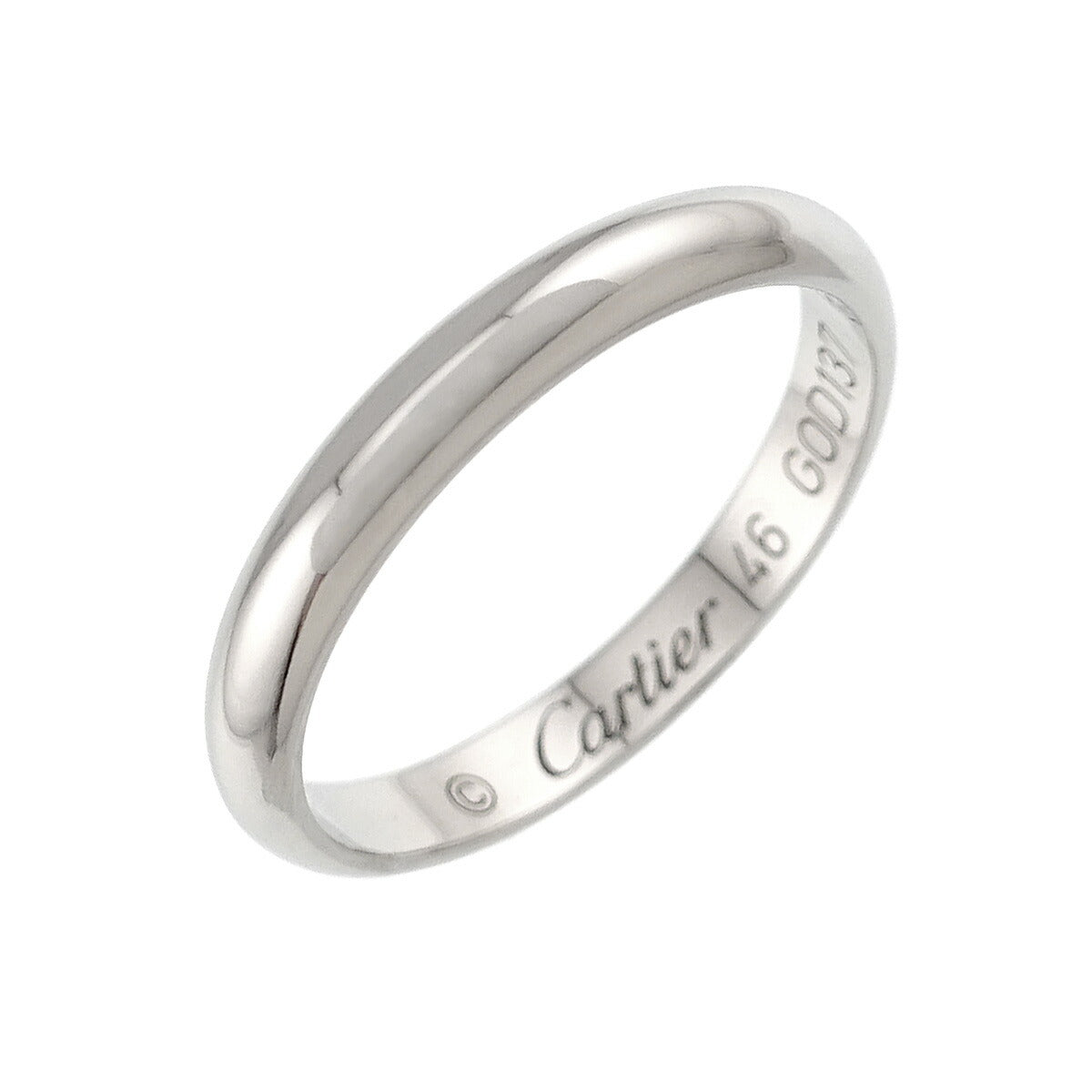 Classic Ring Platinum Size46 3.75(US)