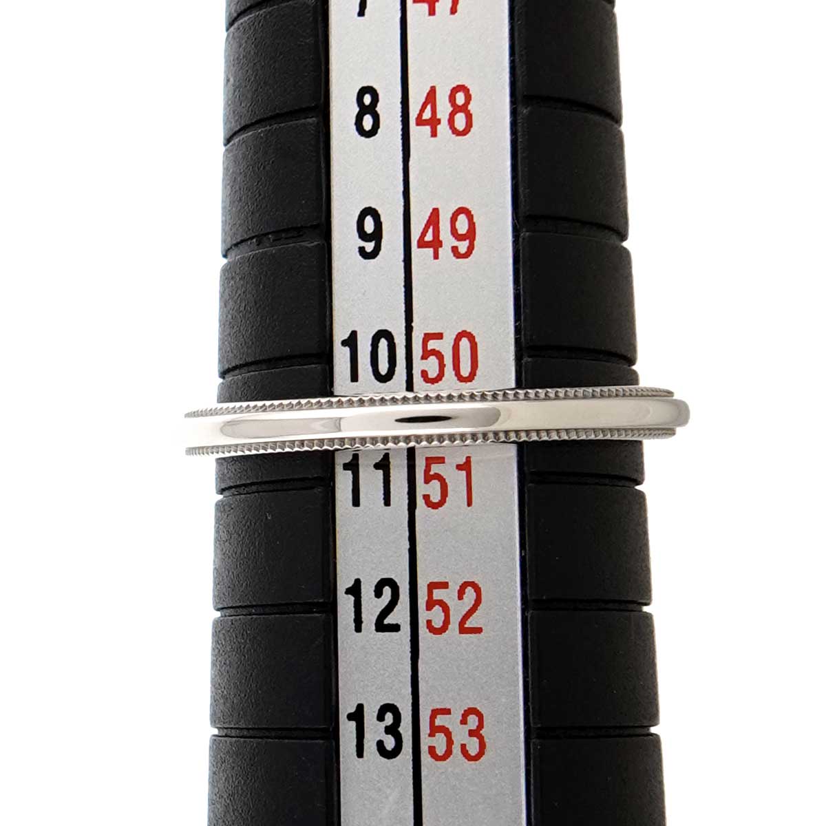 Milgrain Band Ring Pt Platinum Size5.25(US)