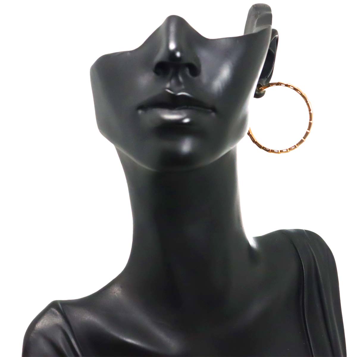 Serpenti Earrings Pierced 18K Pink Gold 750