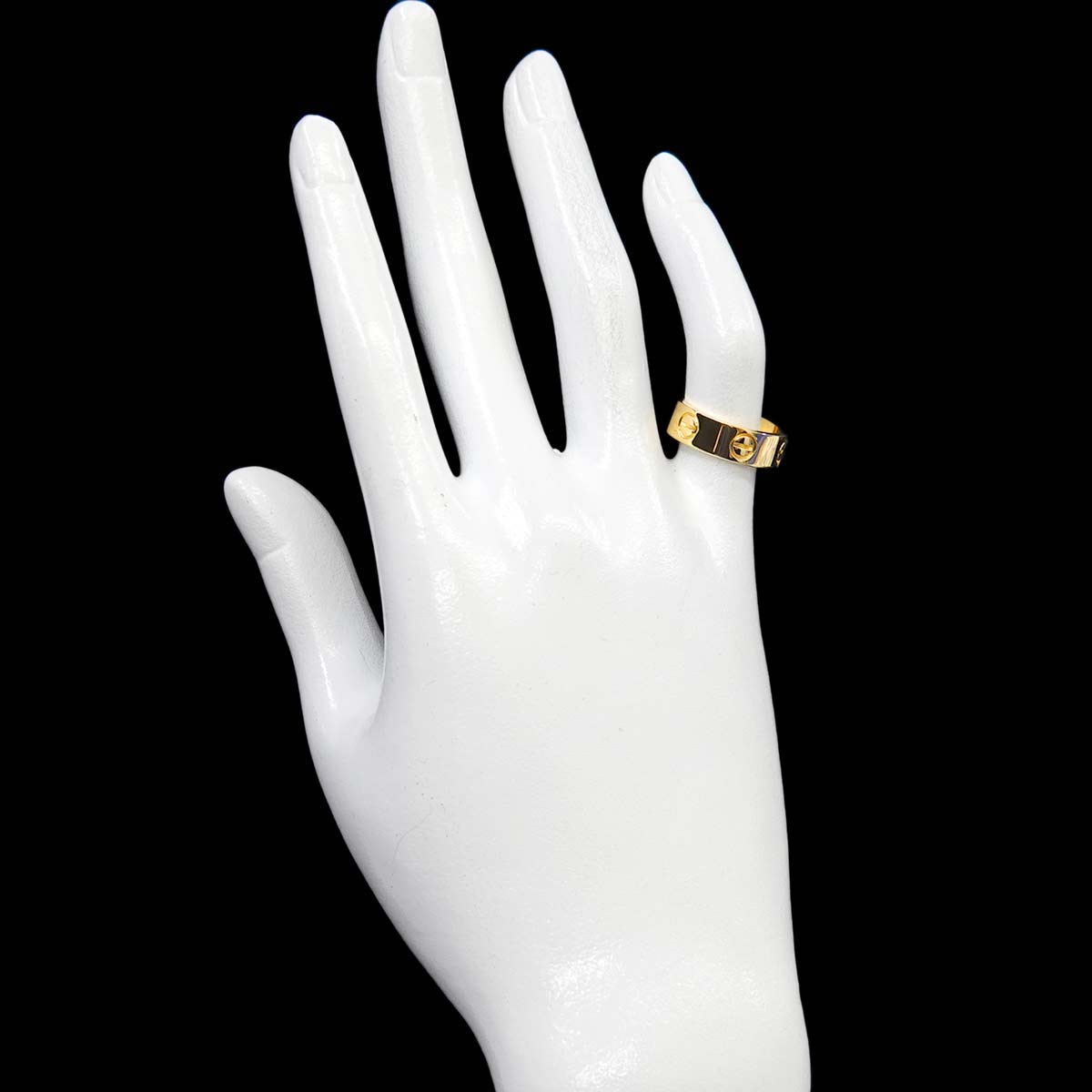 Love Ring 18K Yellow Gold 750 size49 4.5(US)