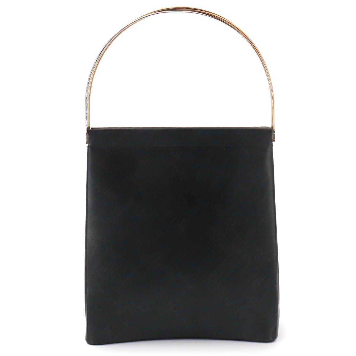 Trinity Hand Bag Leather Black Purse