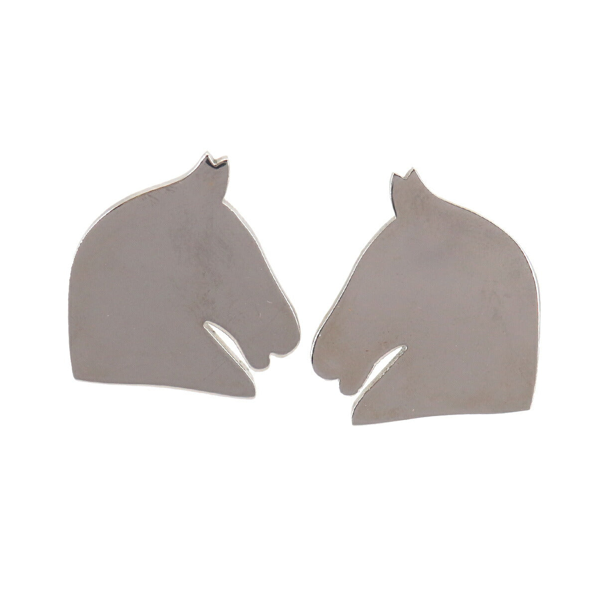 Cheval Horse Earrings Silver Accessory