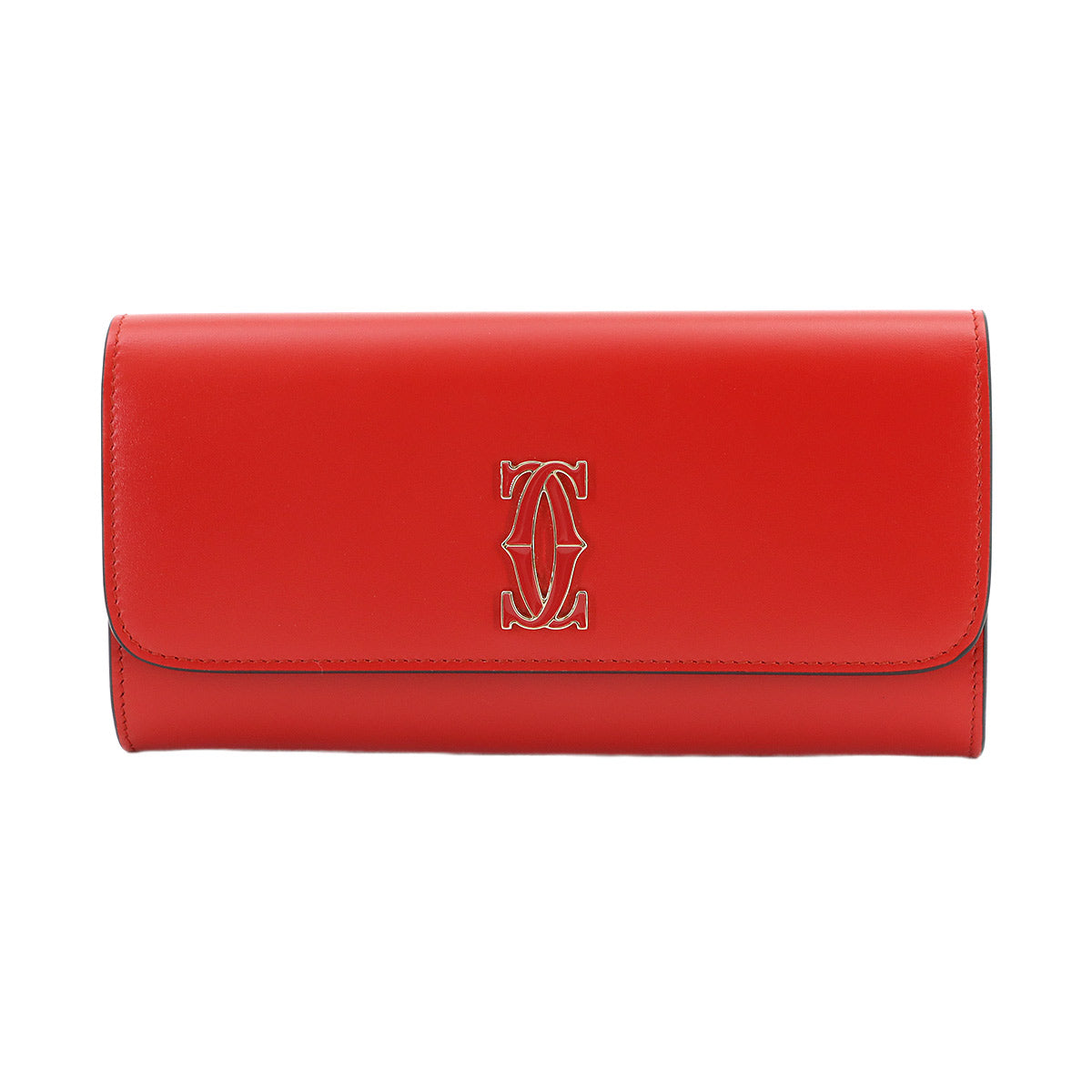 C de cartier Long Wallet Leather Leather CRL3001998 Purse