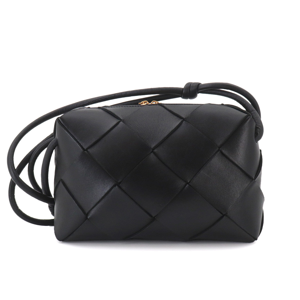 Intrecciato Small Cassette Camera Shoulder Bag 709417