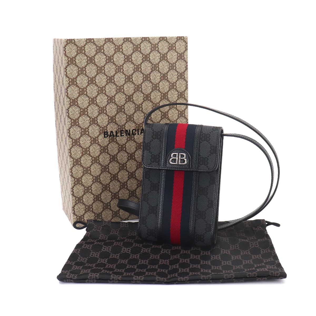 The Hacker Project Shoulder Bag Canvas Black 680130