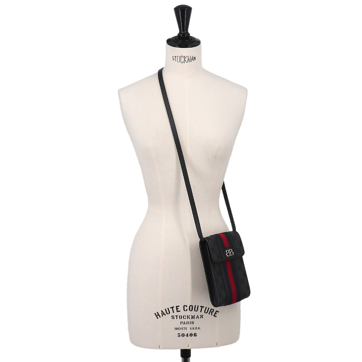 The Hacker Project Shoulder Bag Canvas Black 680130