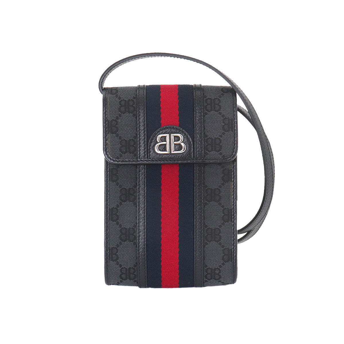 The Hacker Project Shoulder Bag Canvas Black 680130