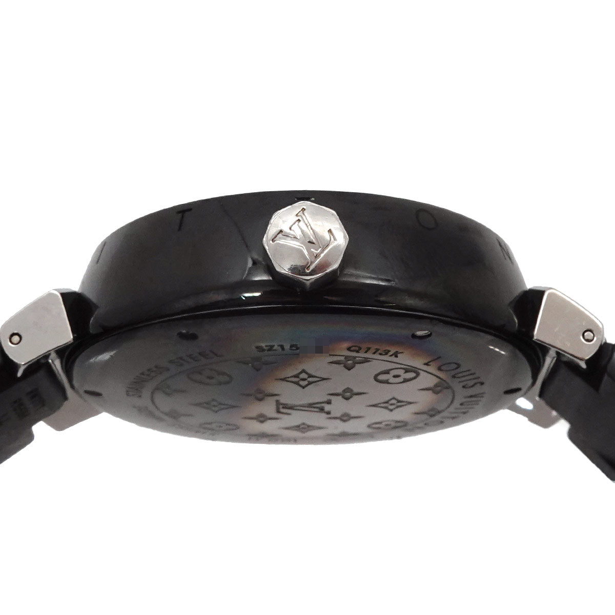 Tambour In Black GMT Q113K Automatic Mens Watch