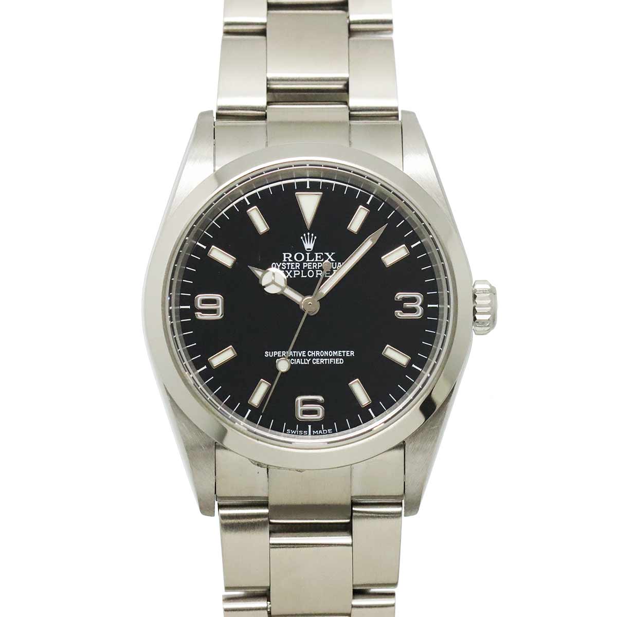 Explorer 1 14270 Serial K Automatic Black Dial Mens Watch