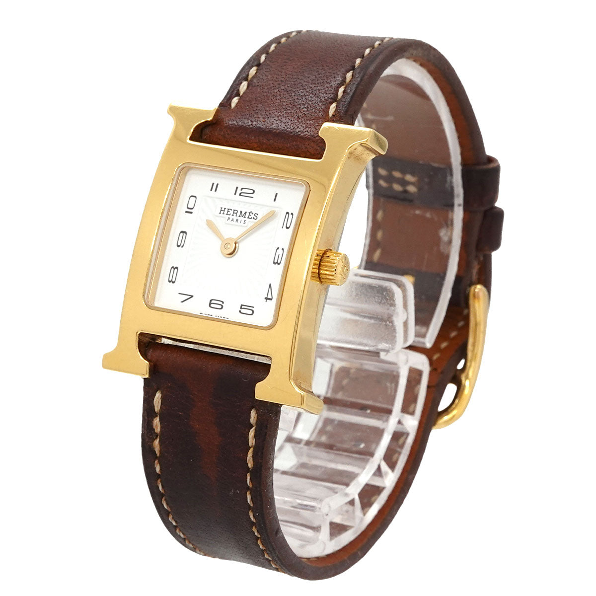 H Watch HH1 201 Quartz White Dial Ladies Watch