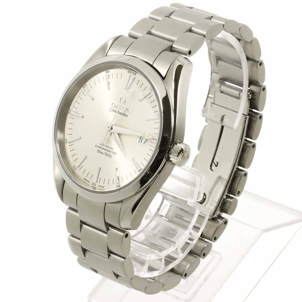 Seamaster Aqua Terra Co-axial 2503 30 Date Silver Dial Mens