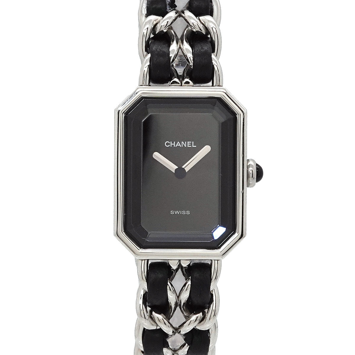Premiere Size L H0451 Quartz Black Dial Ladies Watch