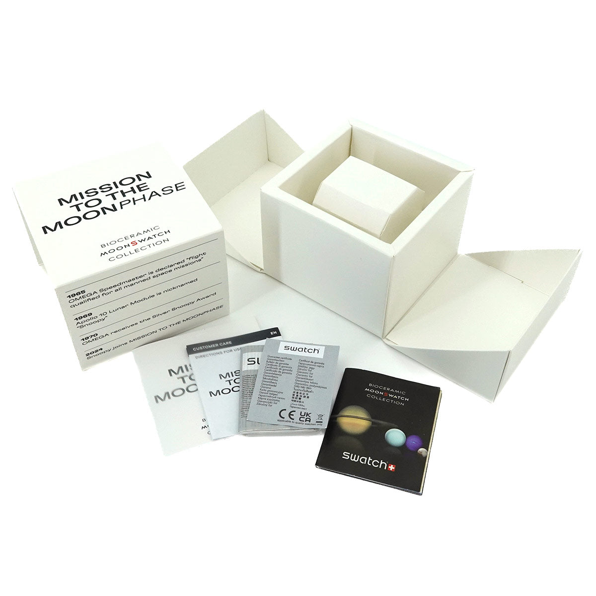 BIOCERAMIC MOONSWATCH MISSION TO THE MOON SO33W700 Quartz