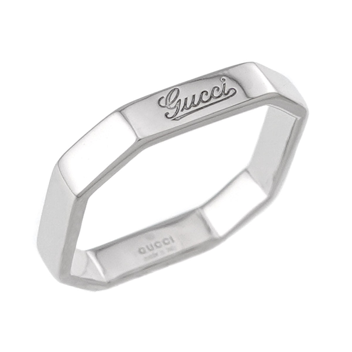 Ring 18K WG 750 size4 3.25(US)