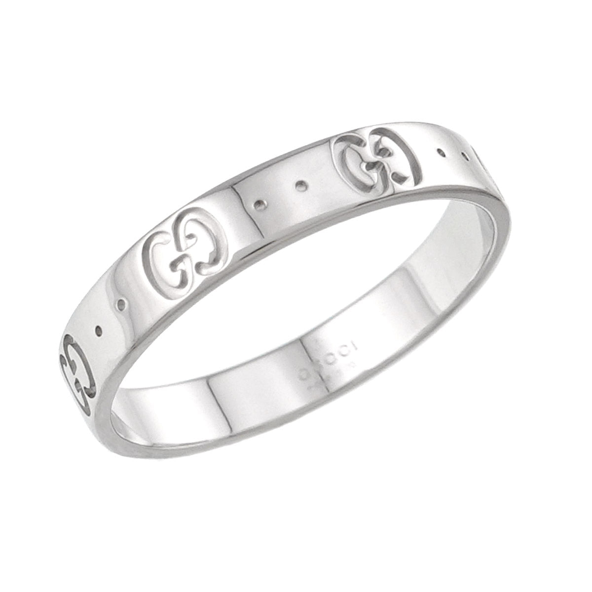 Icon Ring 18K WG White Gold 750 Size23 10-10.25(US)