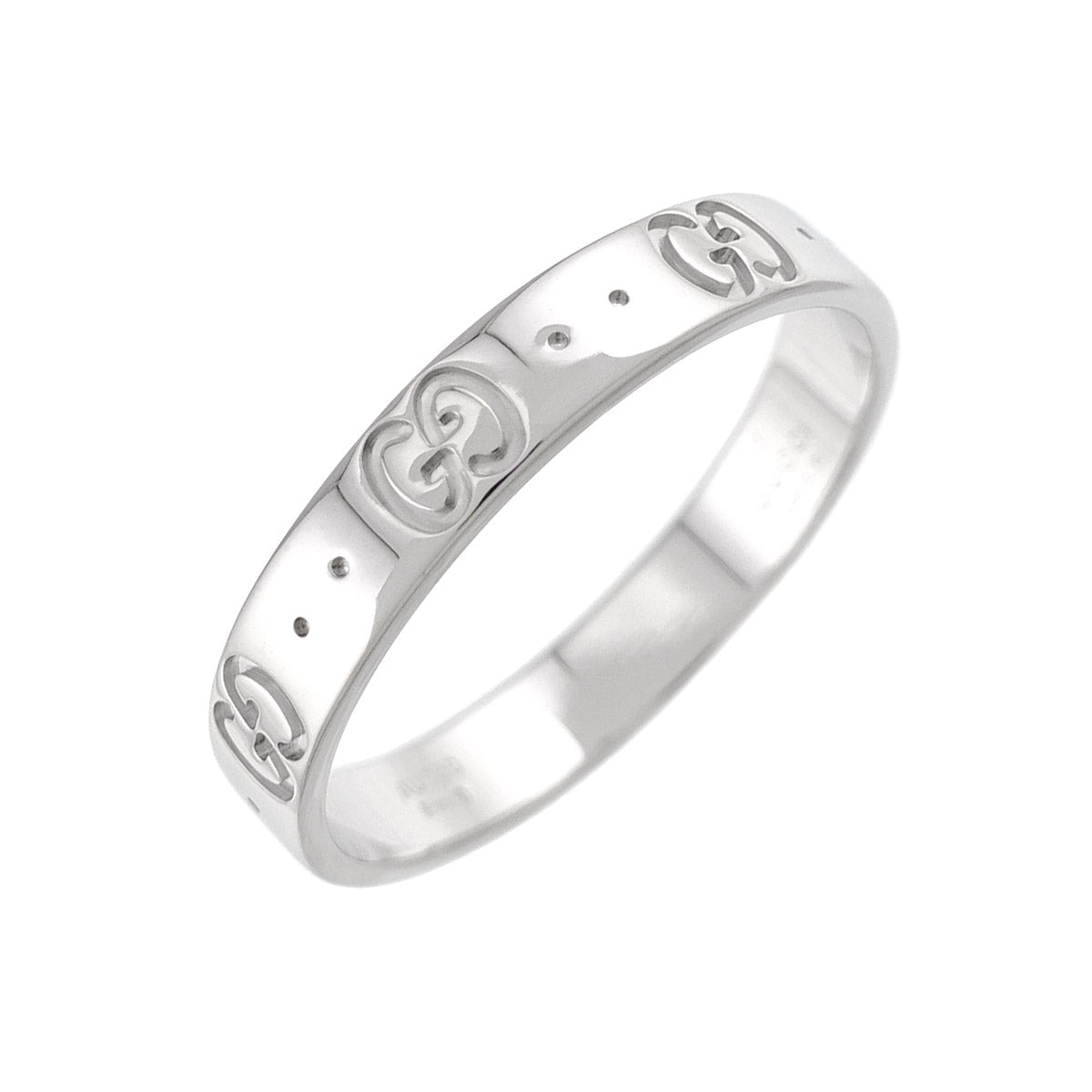 Icon Ring 18K WG White Gold 750 Size23 10-10.25(US)