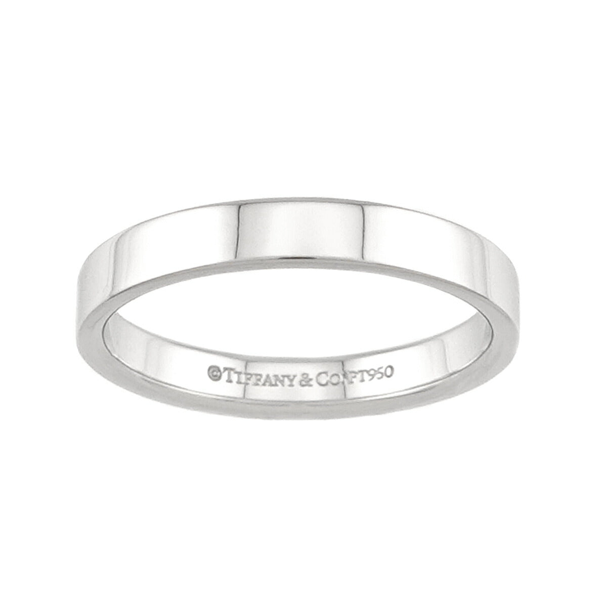 Band Ring Pt Platinum size6.75(US)