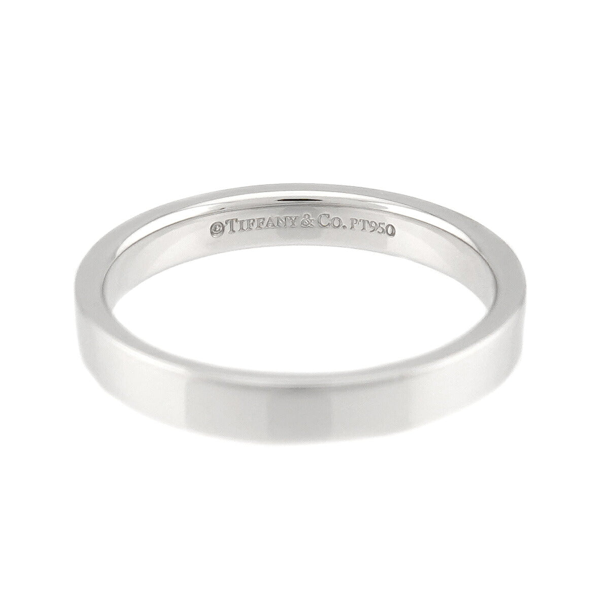 Band Ring Pt Platinum size6.75(US)
