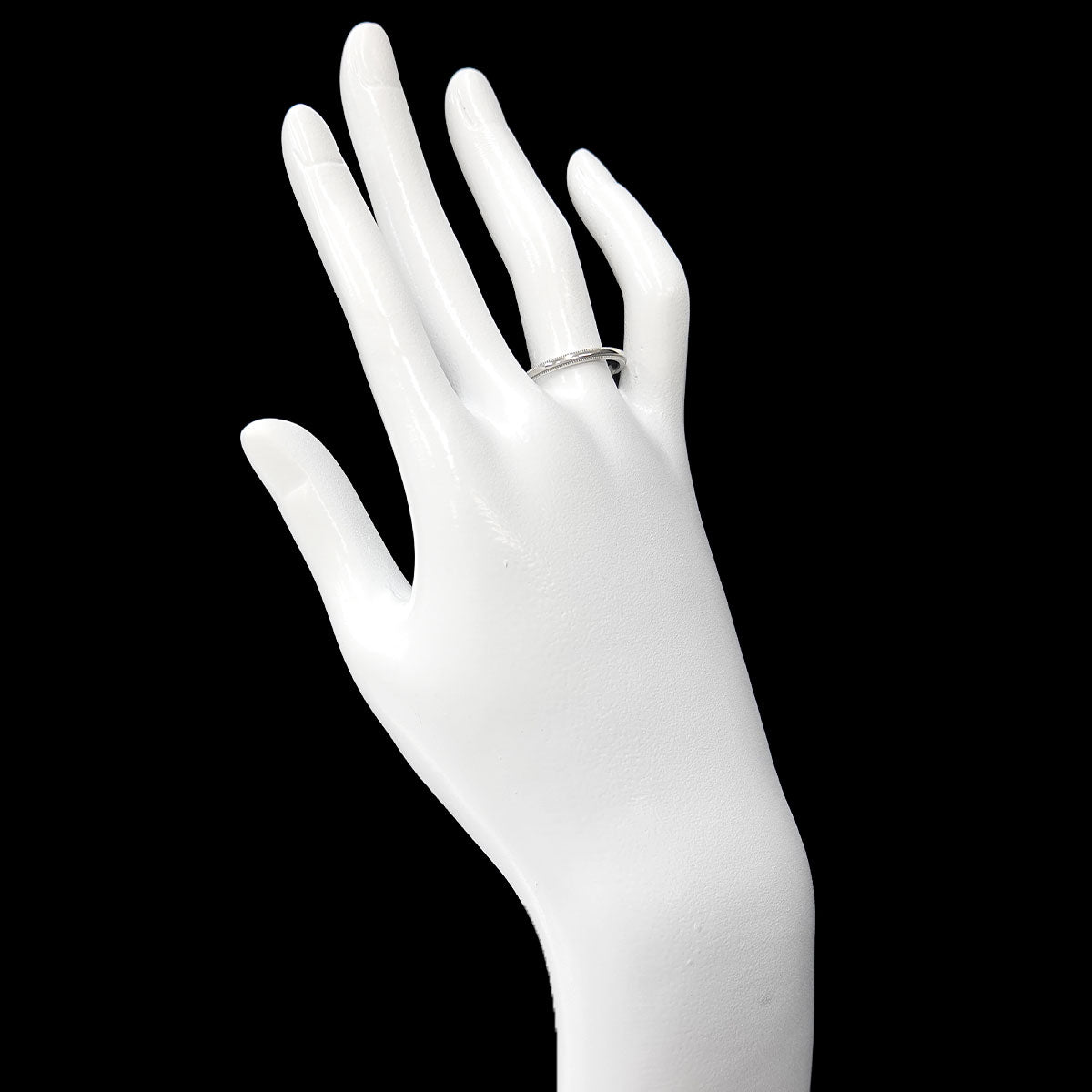 Milgrain Band Ring Pt Platinum Size7.25(US)