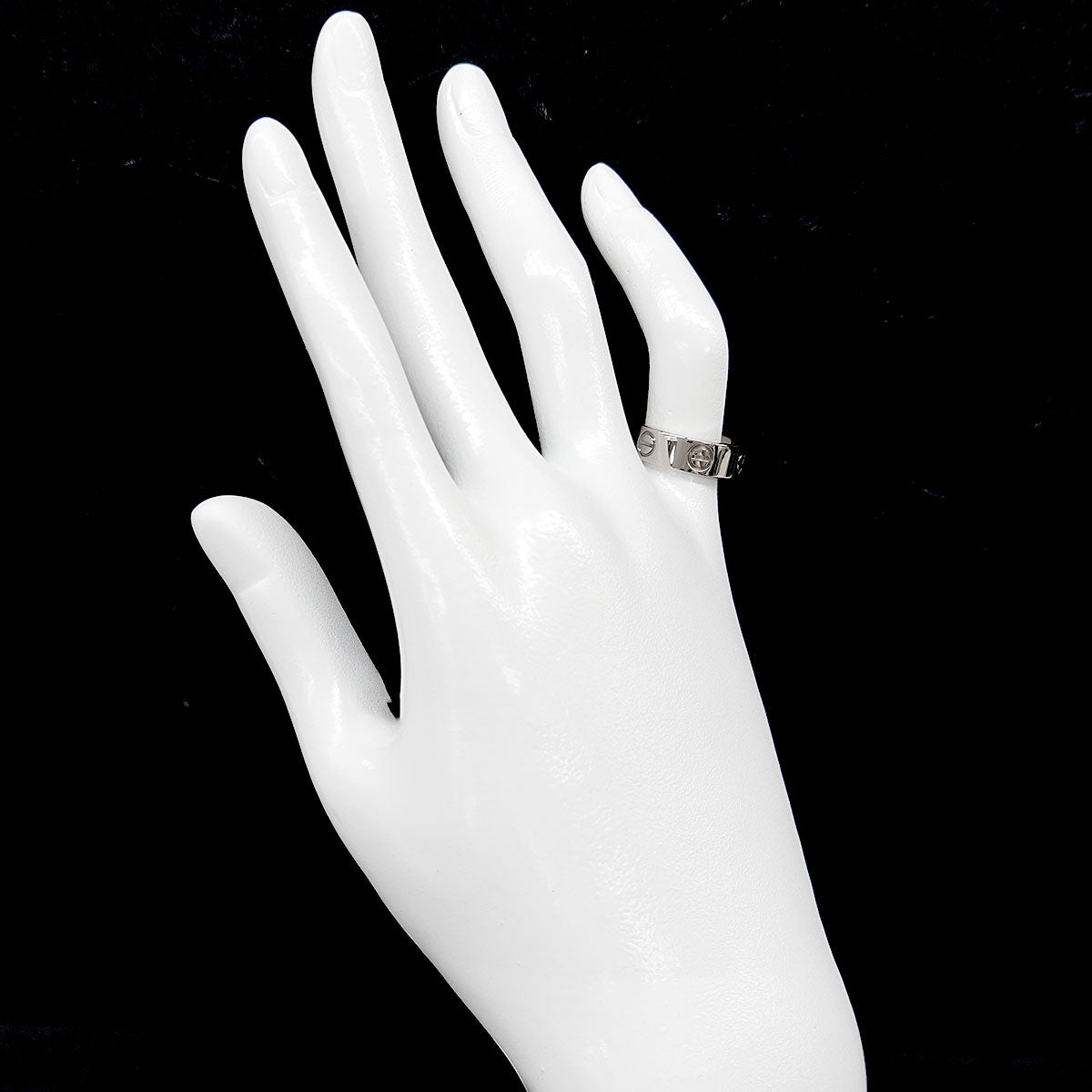 Love Classic Ring 18K White Gold 750 size48 4(US)