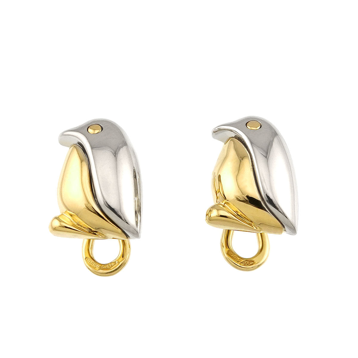 K18 Yellow White Gold 750