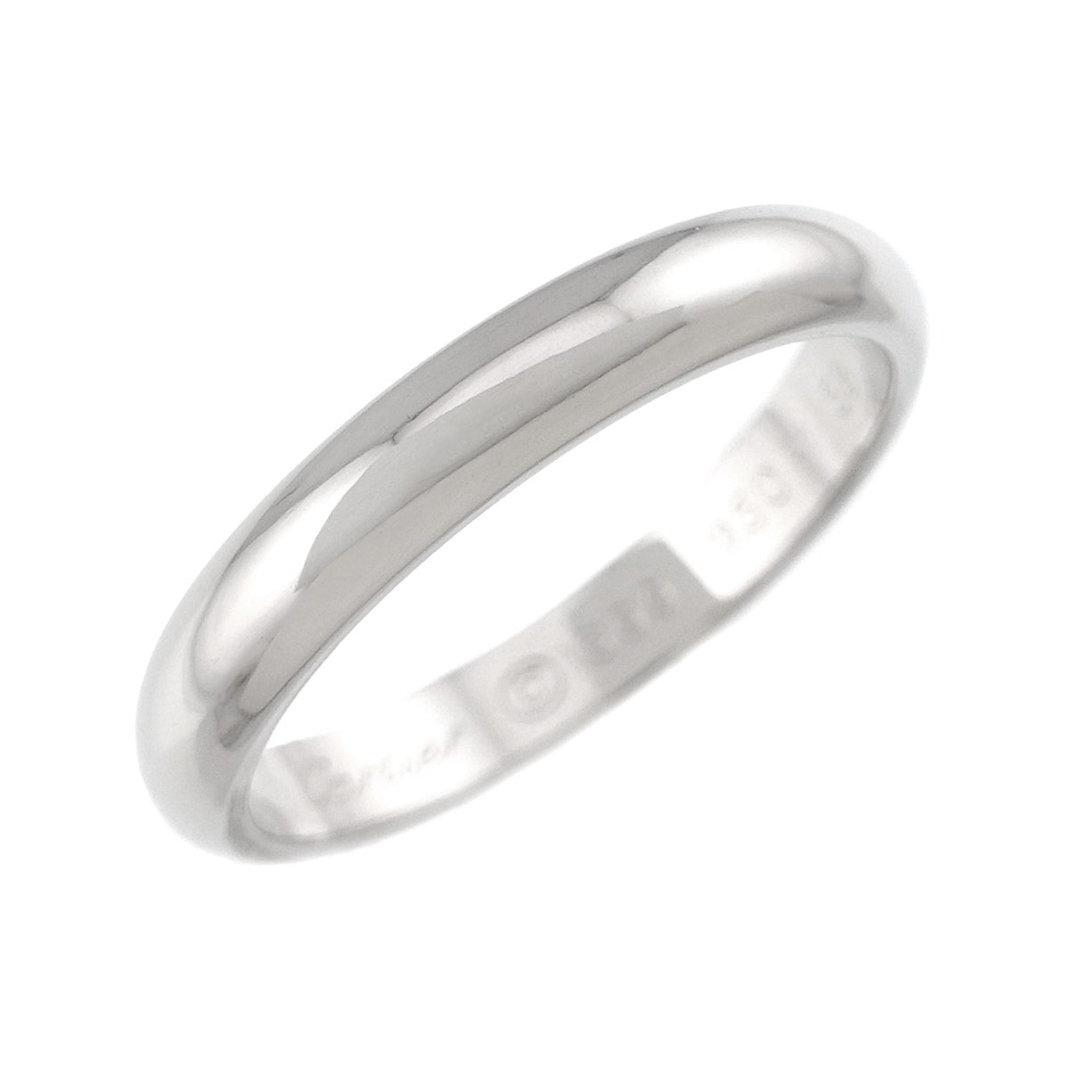1895 Classic Band Ring Platinum Size58 8.25(US)