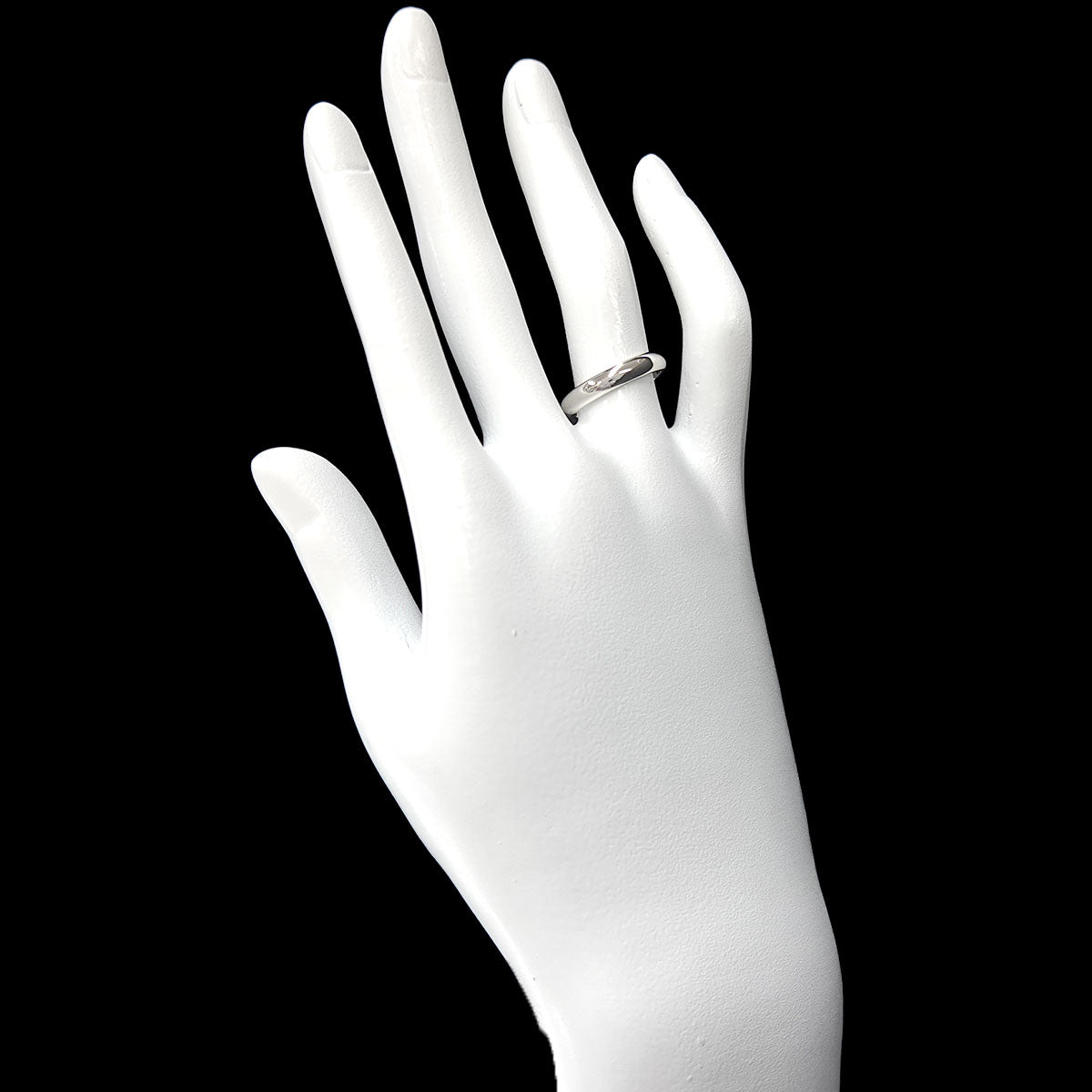 Classic Band Ring Pt Platinum size52 6(US)