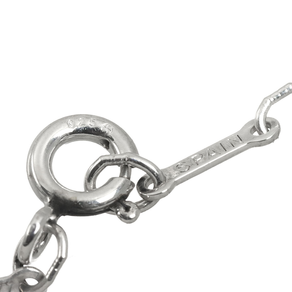Open Heart Necklace Silver 925