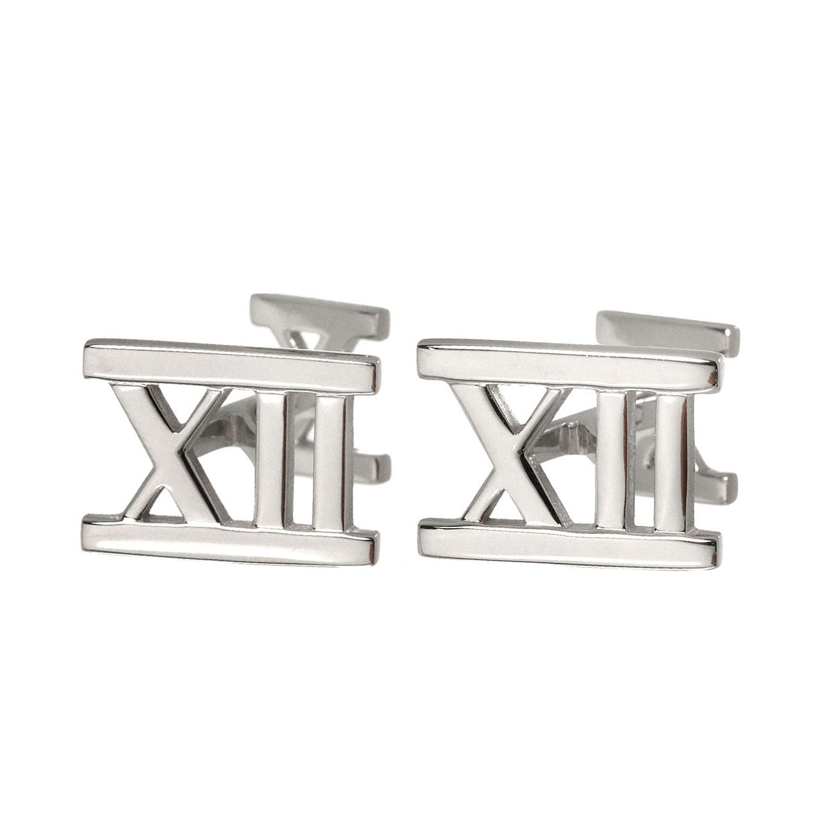Atlas cuff links 18K White Gold 750