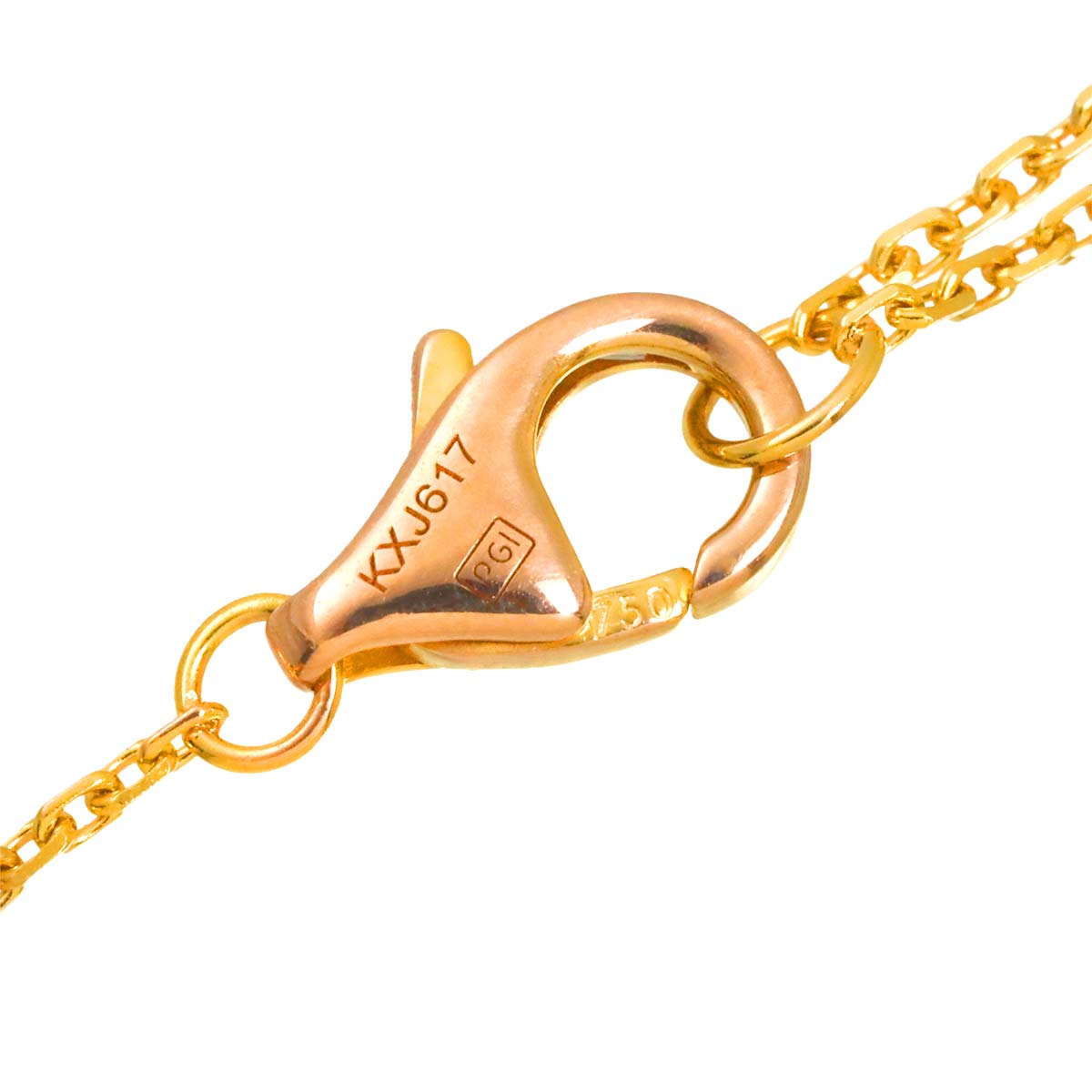 d Amour Diamond Necklace XS 18K Pink Gold 750