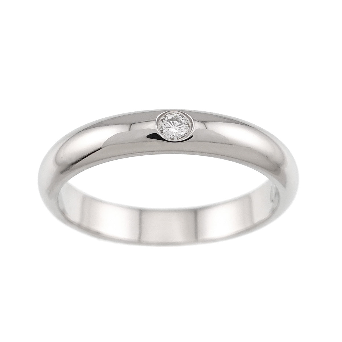1895 Classic Diamond 1P Ring Pt Platinum size56 7.5(US)