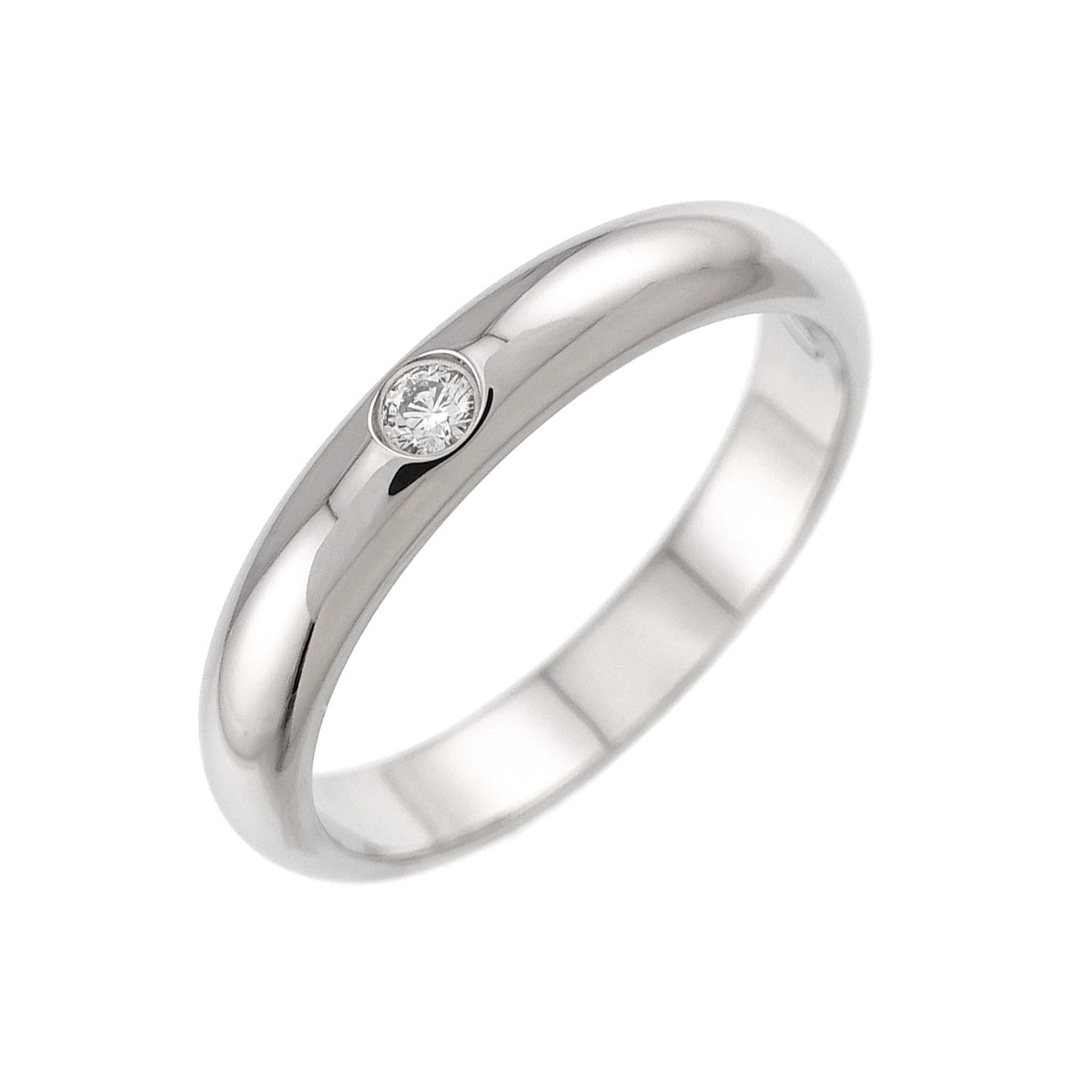 1895 Classic Diamond 1P Ring Pt Platinum size56 7.5(US)