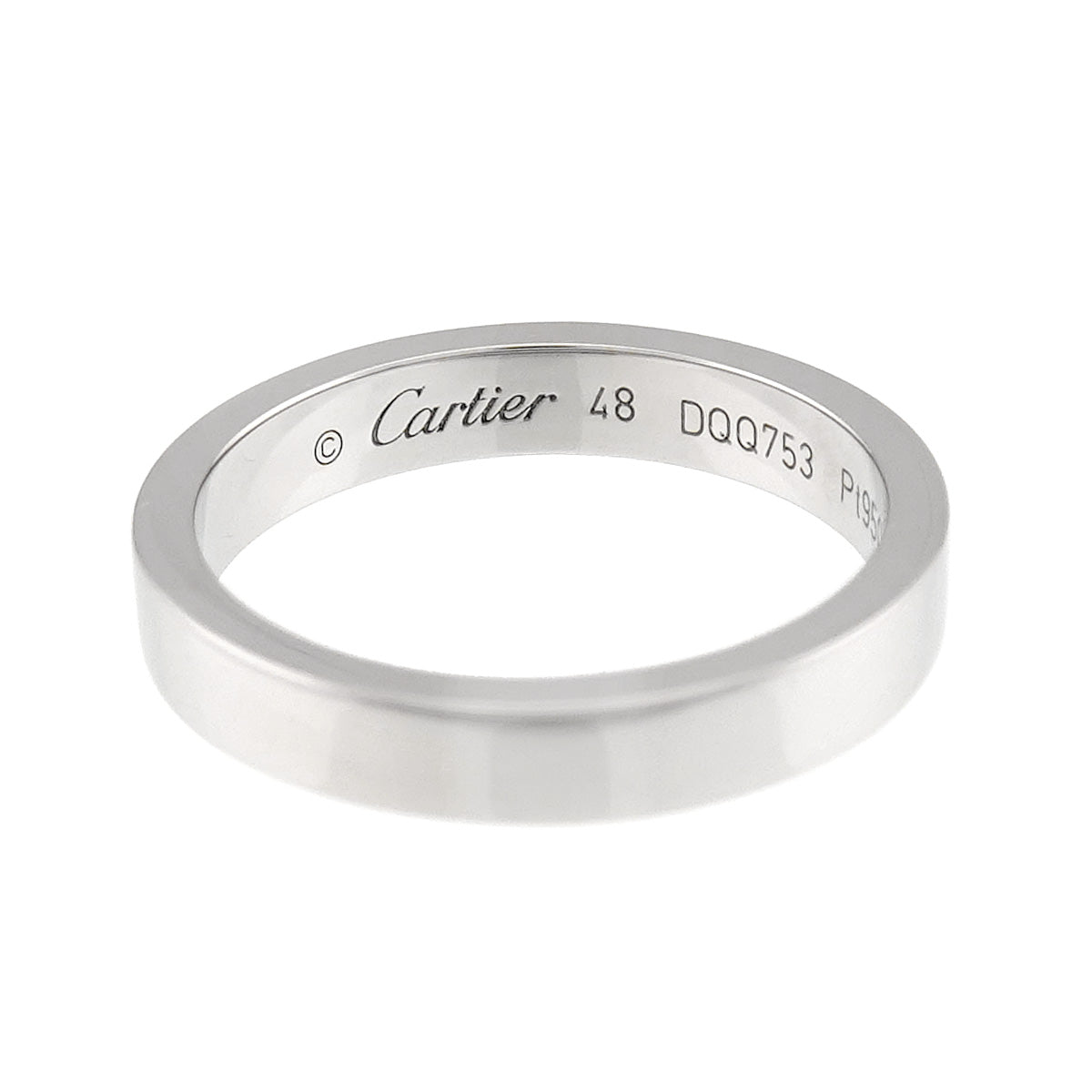 C de Ring Pt Platinum size48 4.5(US)