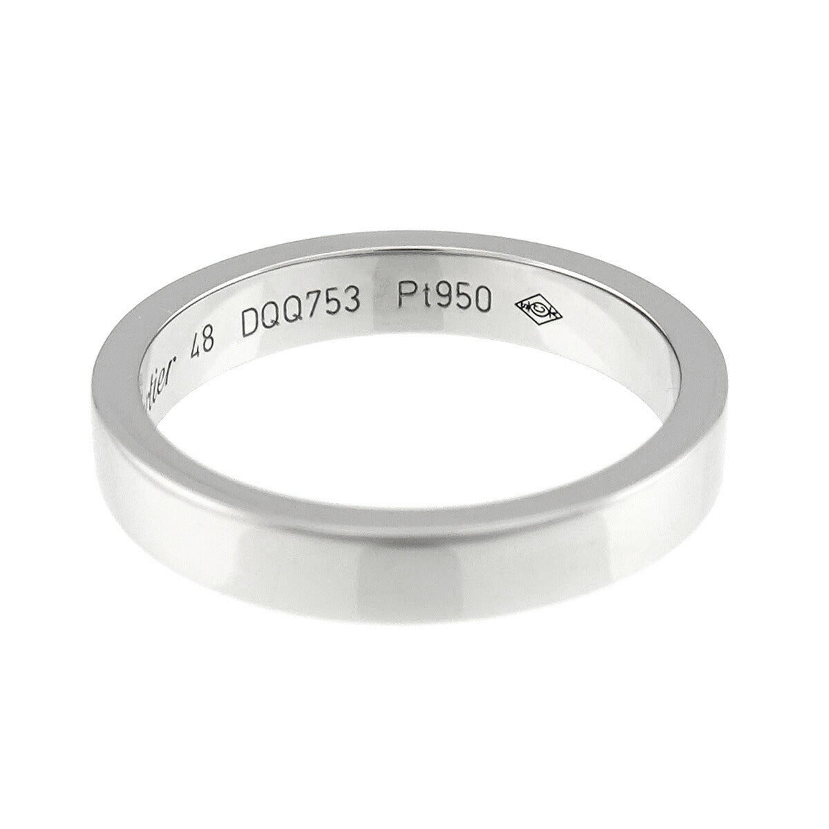 C de Ring Pt Platinum size48 4.5(US)