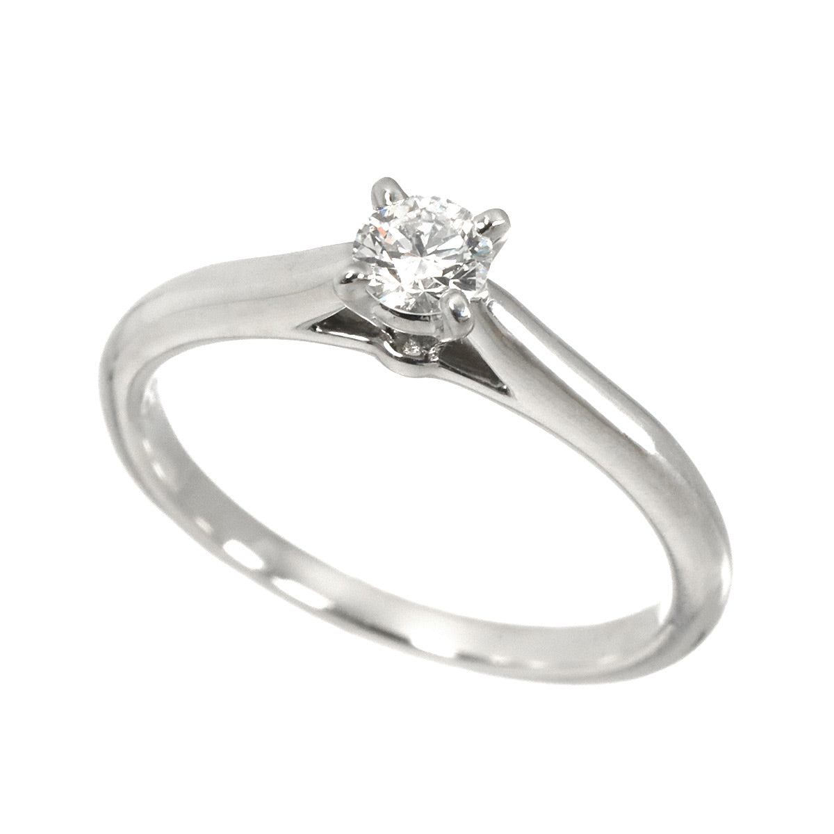 Diamond 0.19ct Ring Platinum size48 4.5(US)