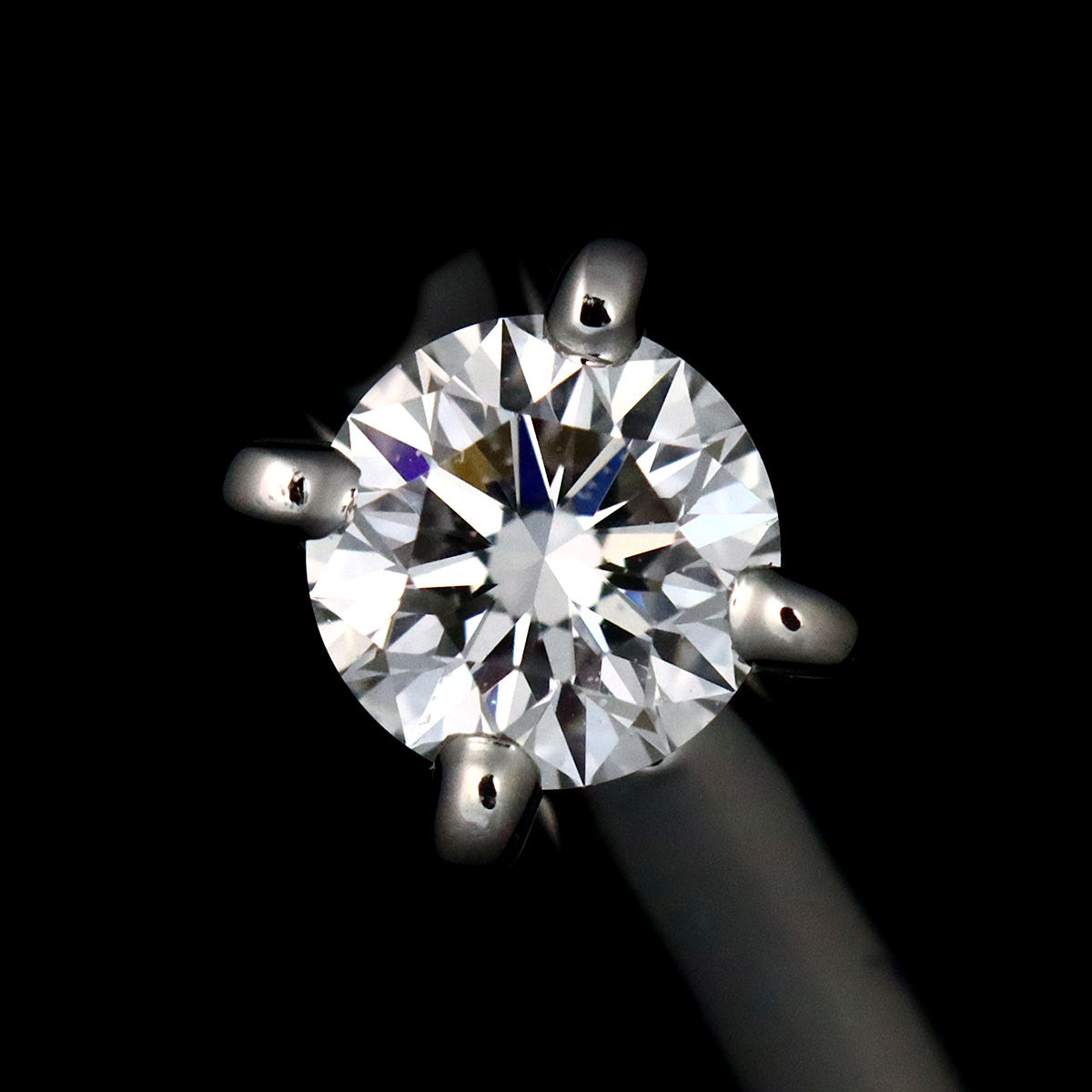 Diamond 0.19ct Ring Platinum size48 4.5(US)